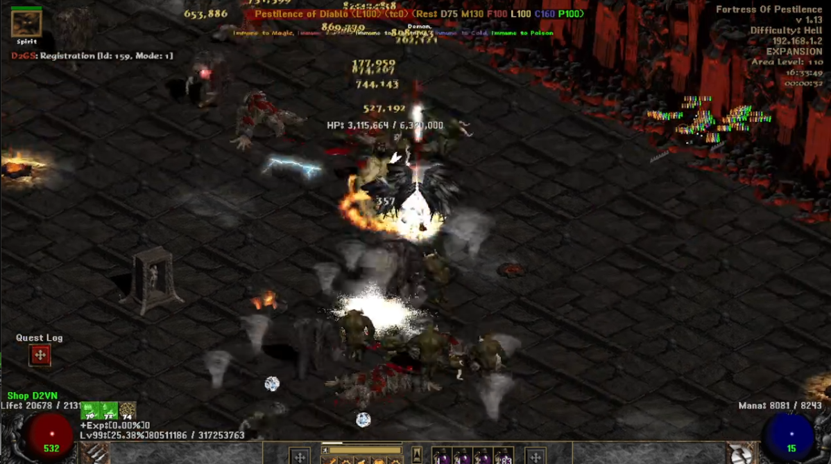 ディアブロの疫病